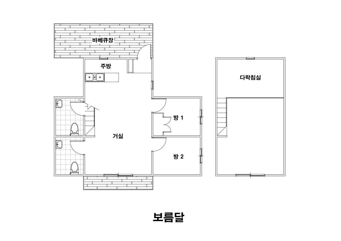 보름달 평면도