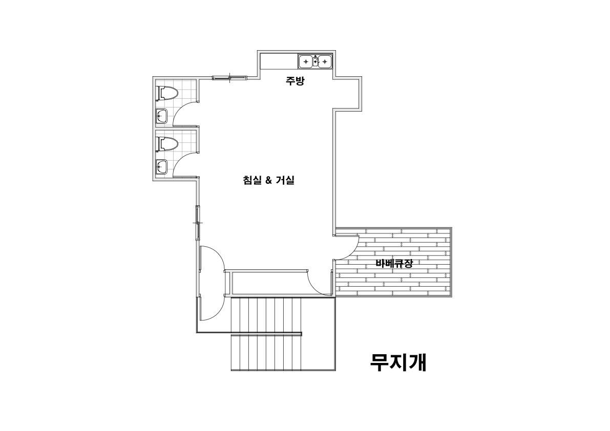 무지개 평면도