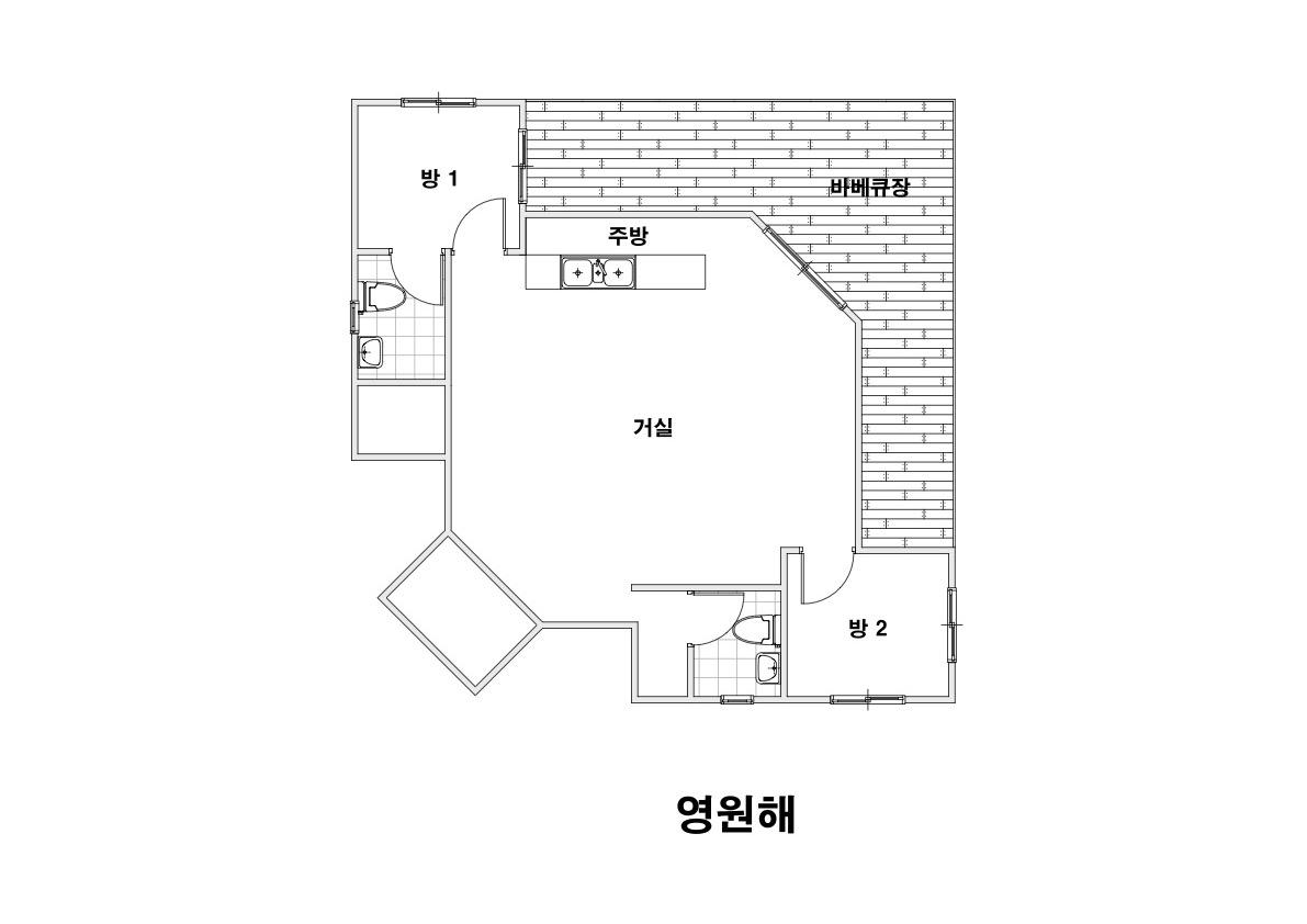 영원해 평면도